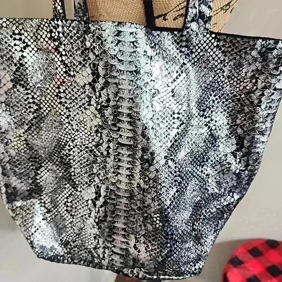 OAK 73 snakeskin tote bag - Picture 3 of 6